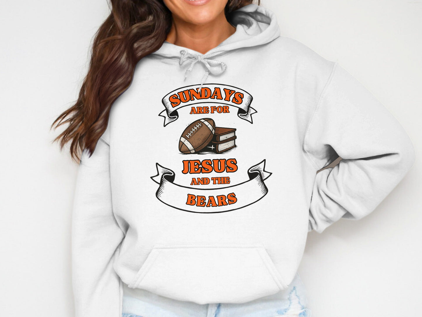 Sundays Are For Jesus And The Bears Hoodie product type