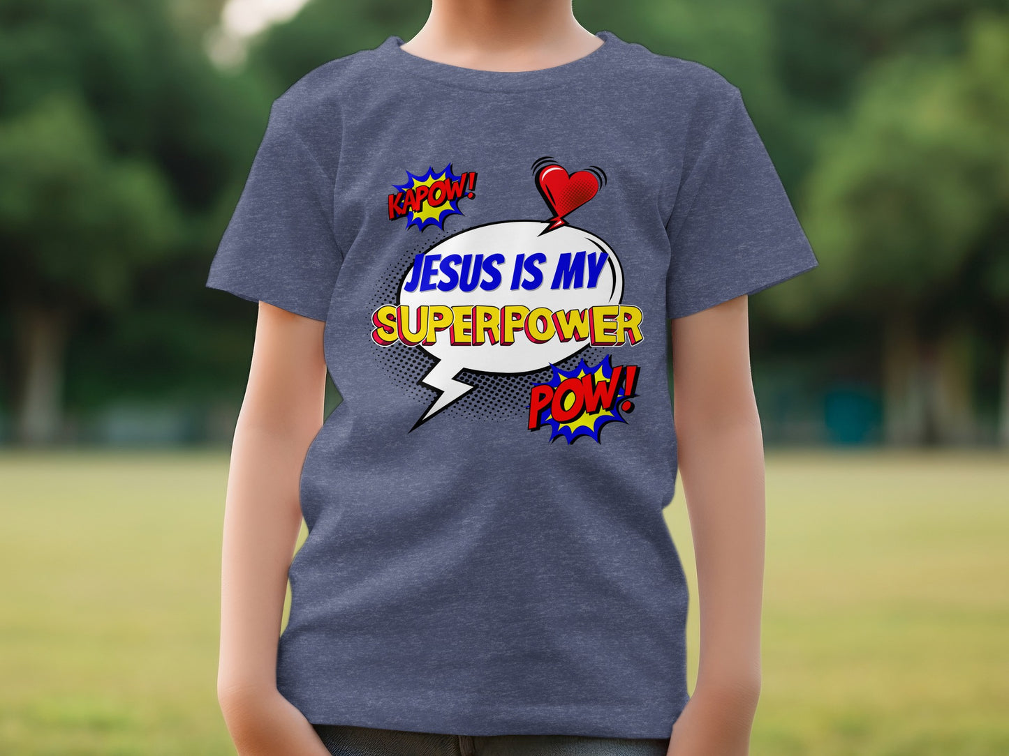 Jesus Is My Superpower Graphic T-shirt
