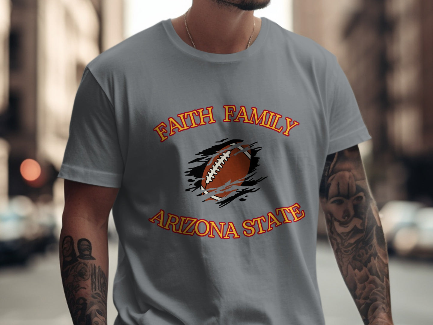 Faith Family Arizona State Football Graphic Product
