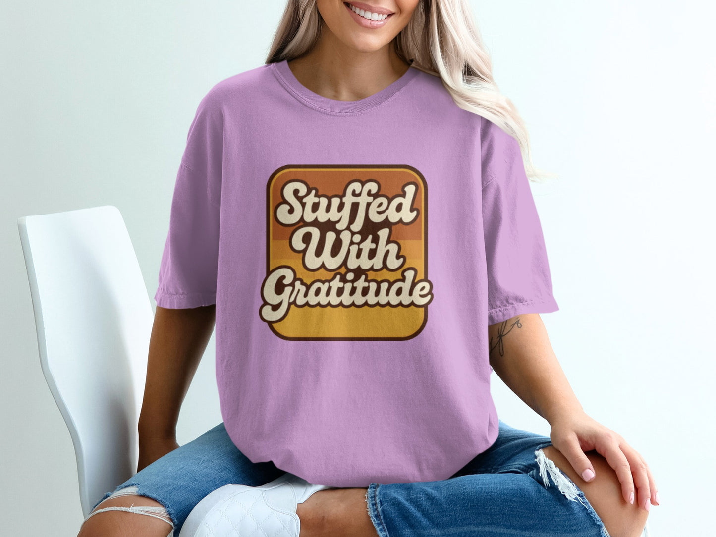 Stuffed With Gratitude Graphic Shirt