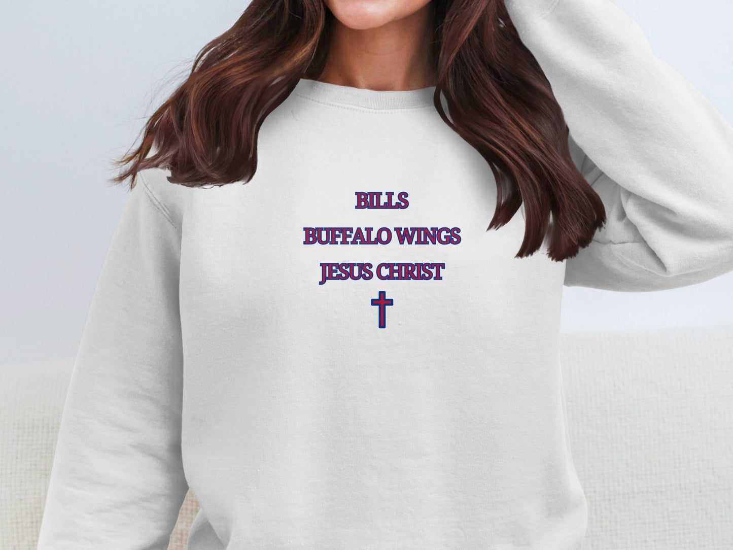 Bills Buffalo Wings Jesus Christ Sweatshirt product