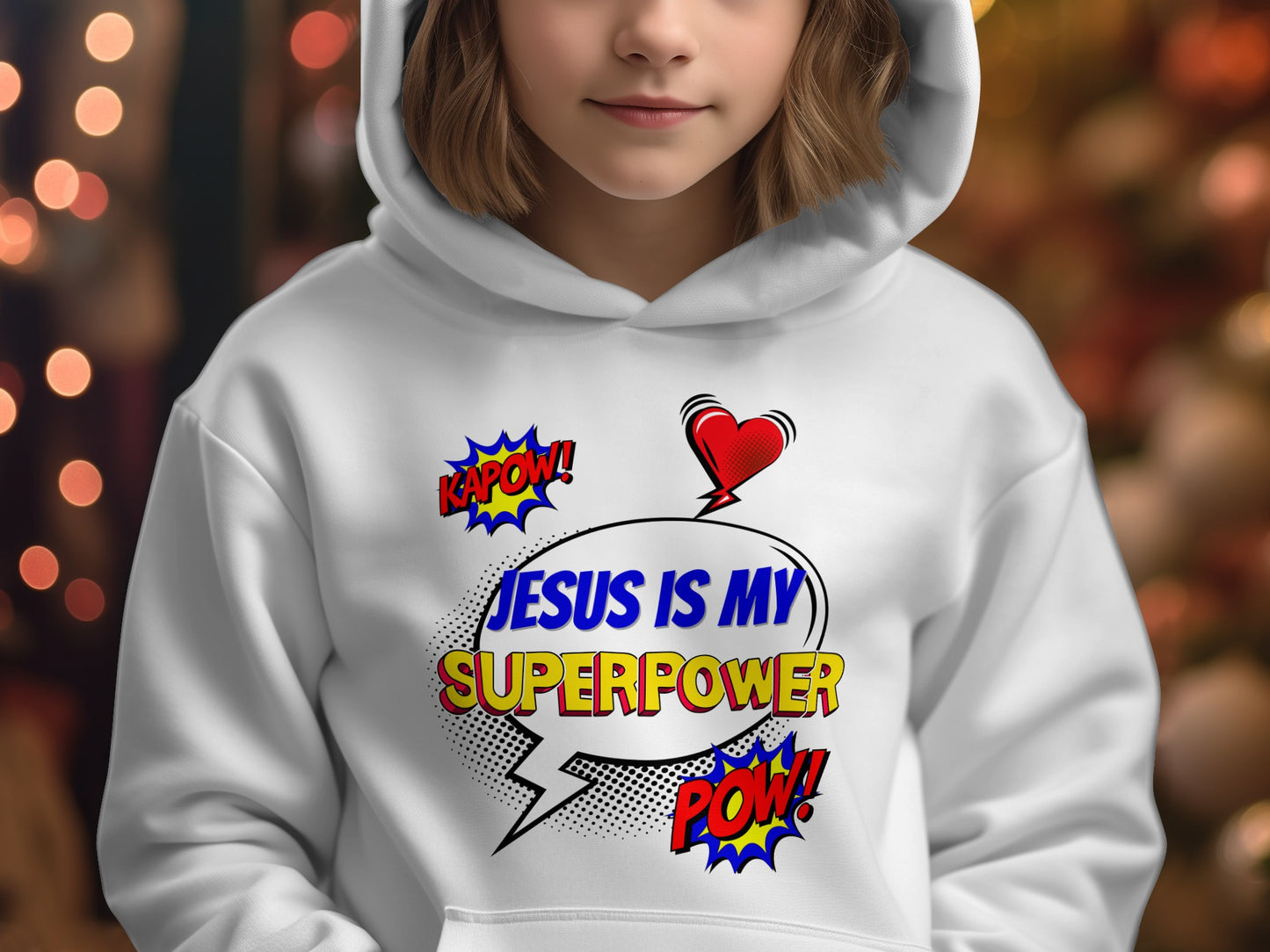 Jesus Is My Superpower Hoodie Product