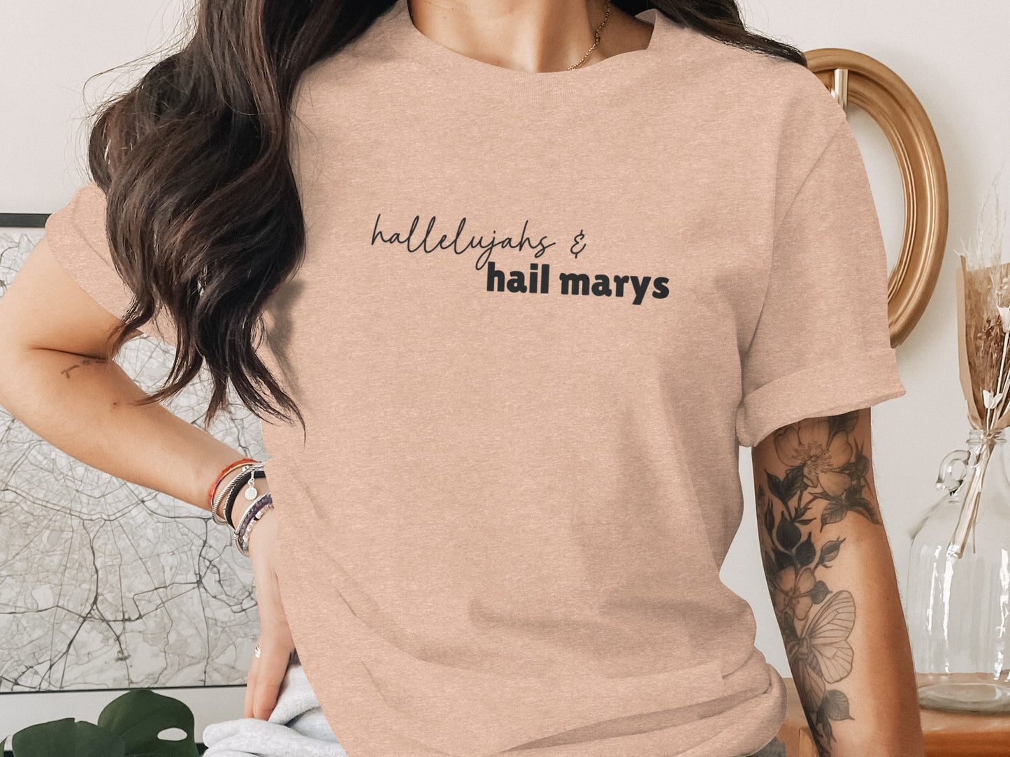 Hallelujahs and Hail Marys Women T-shirt product type