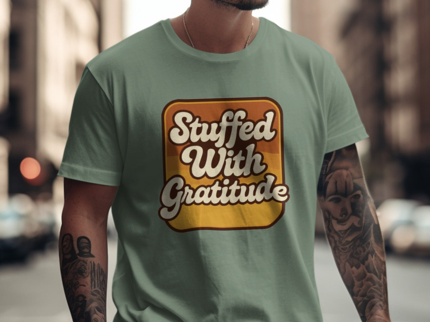 Stuffed With Gratitude Graphic T-Shirt product