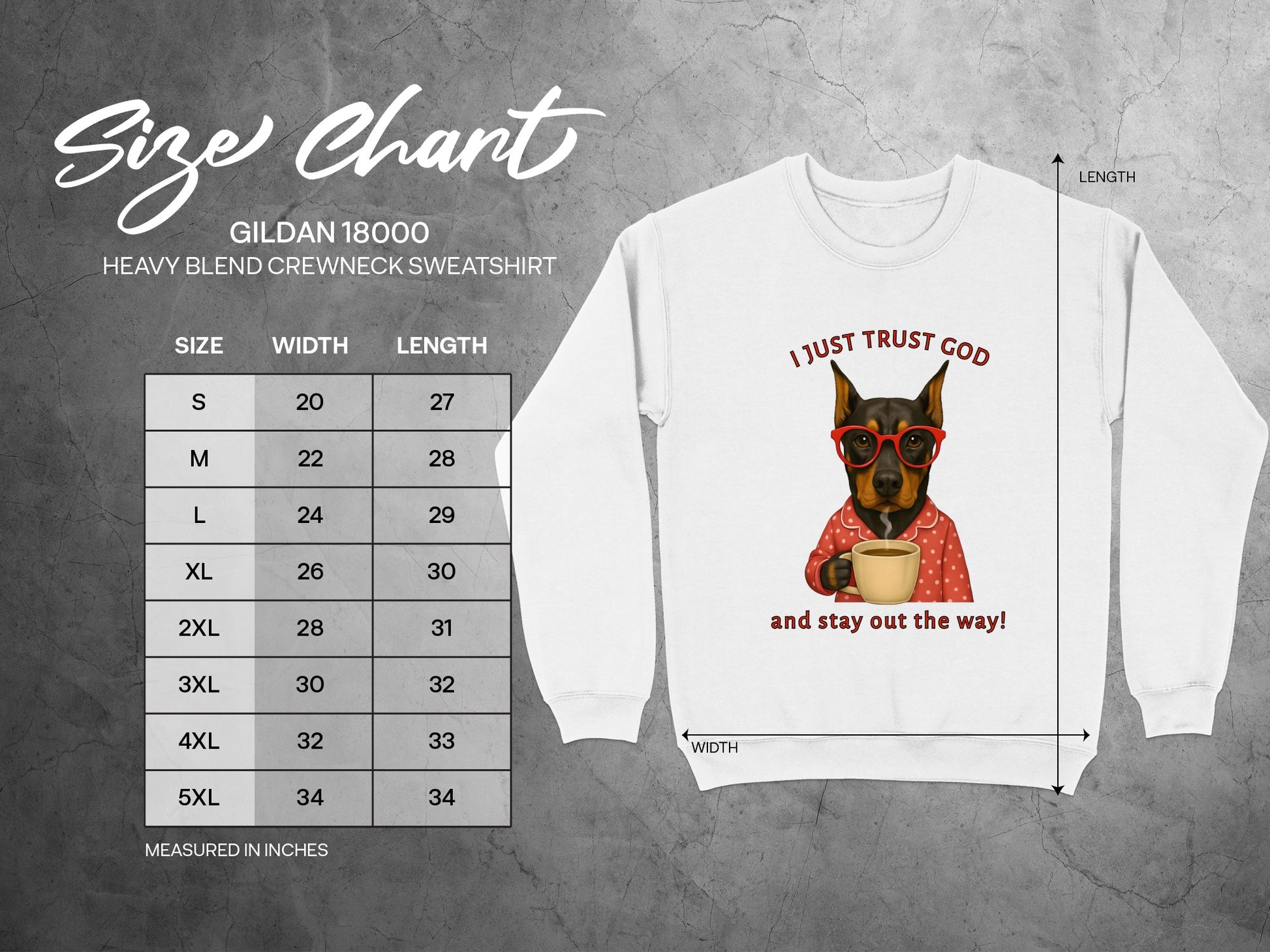 I Just Trust God and Stay Out the Way Sweatshirt