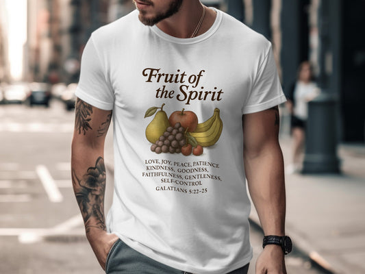 Fruit of the Spirit illustrated t-shirt product