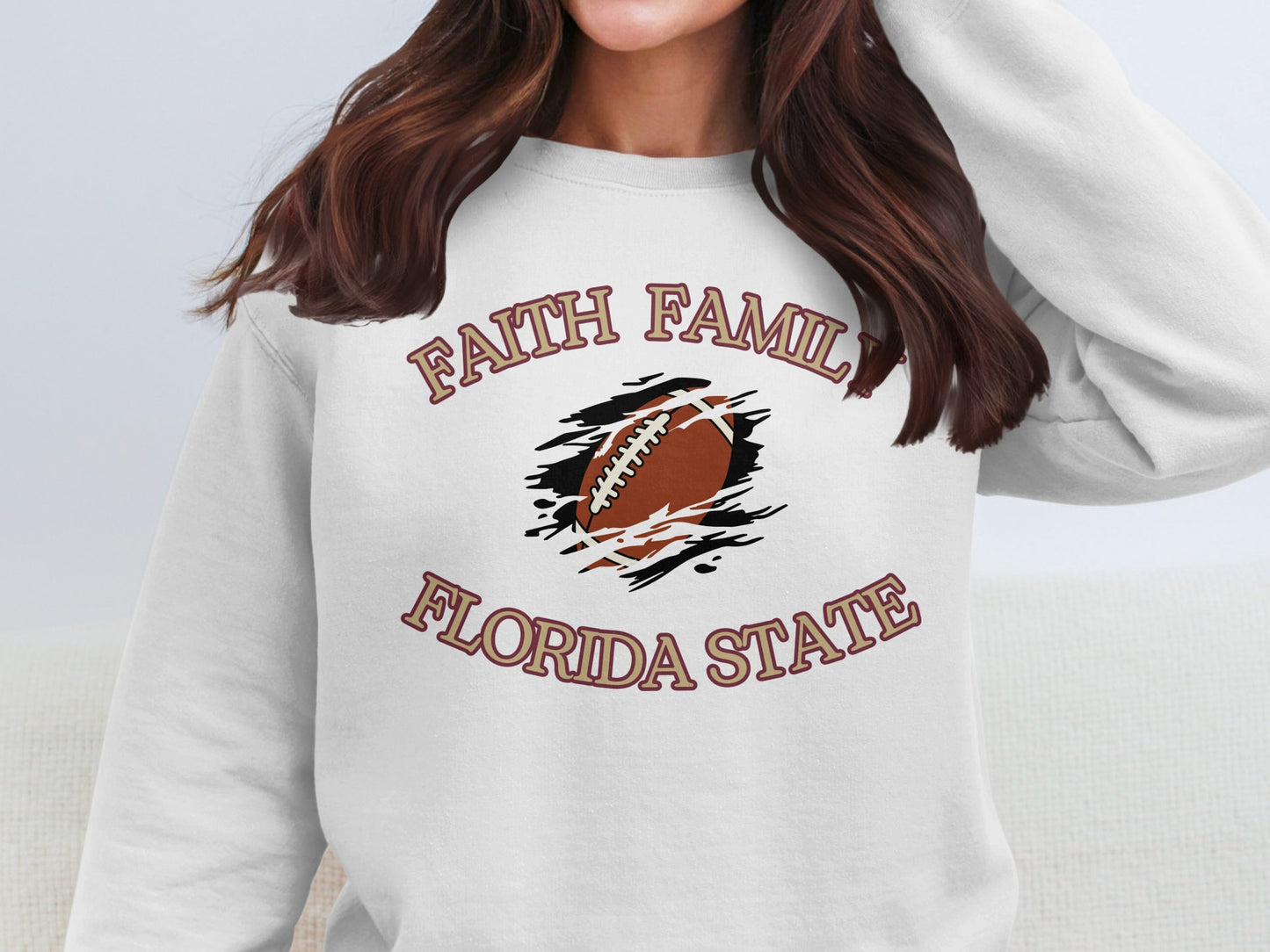 Faith Family Florida State Sweatshirt Product Type