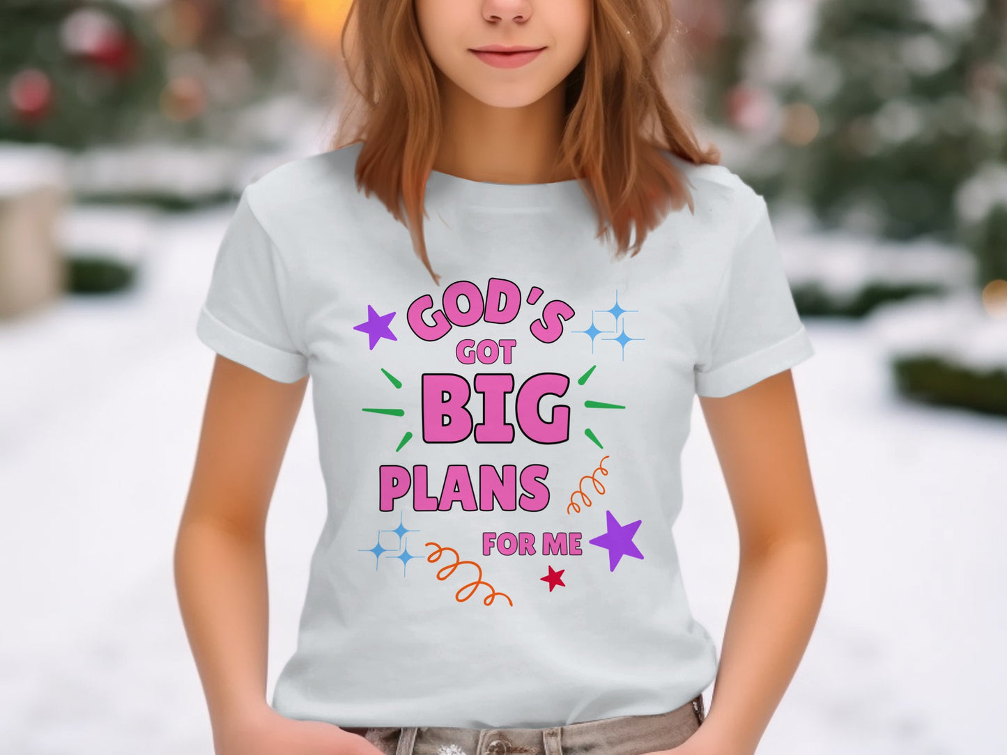 God's Got Big Plans for Me Graphic Tee