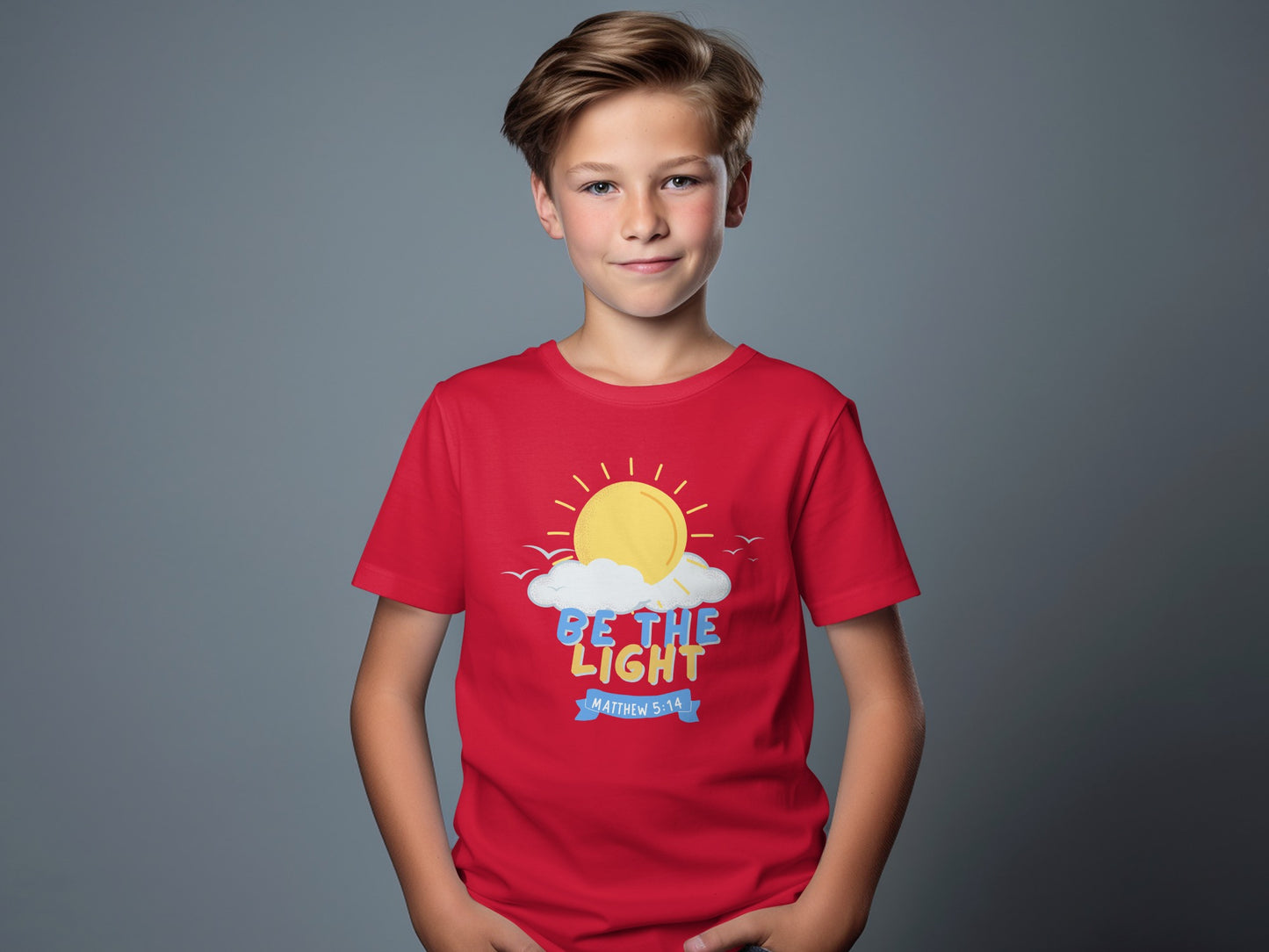 Be The Light Matthew 5:14 Graphic T-shirt