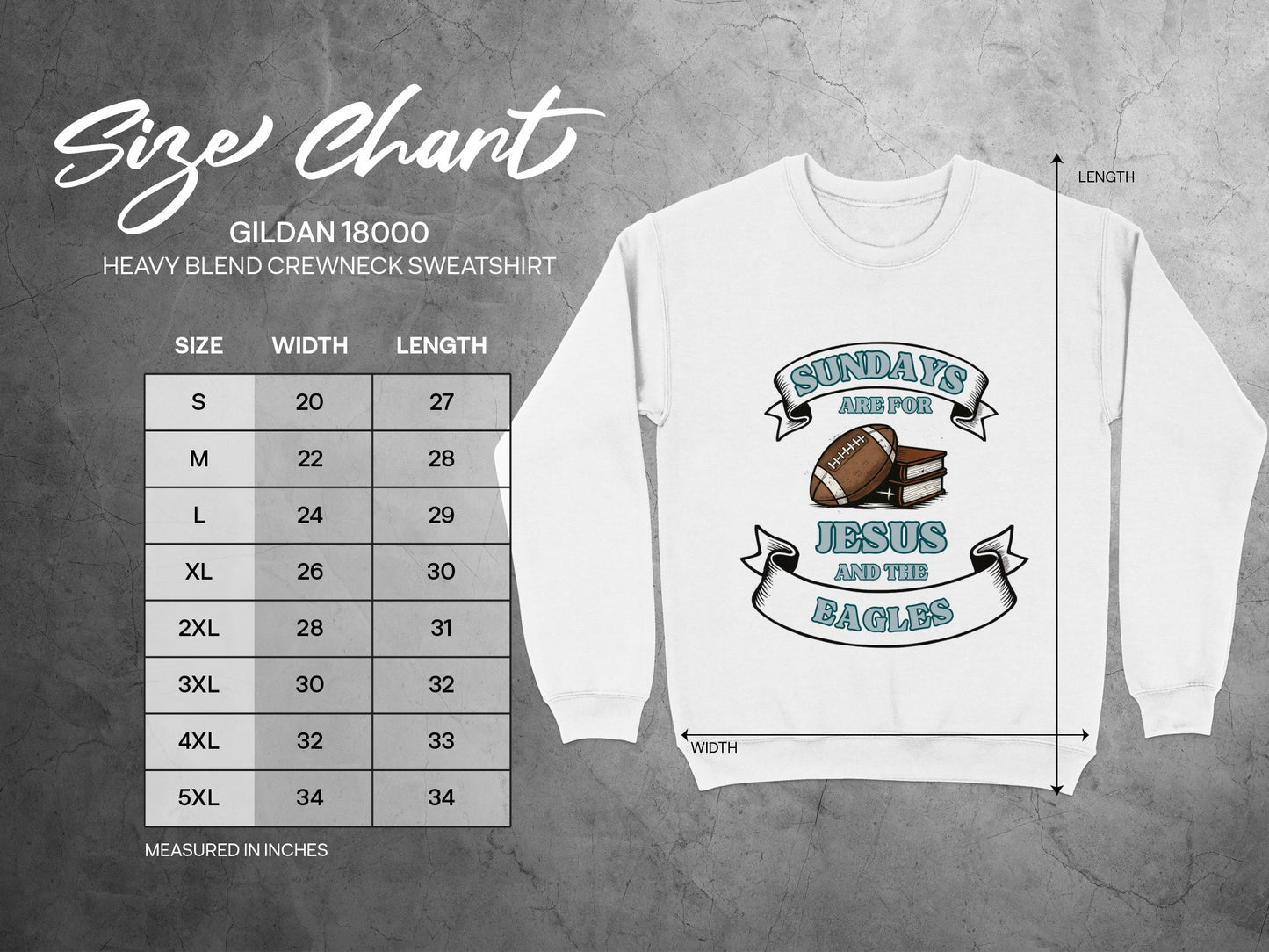 Sundays Are For Jesus And The Eagles Sweatshirt Product