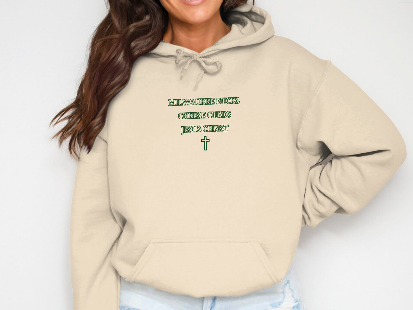 Milwaukee Bucks Cheer Jesus Christ Hoodie
