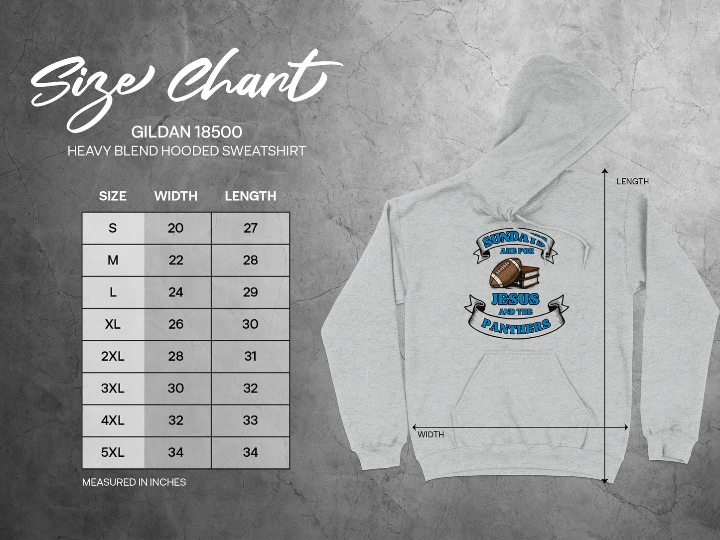 Sundays Are For Jesus And Panthers Sweatshirt product type