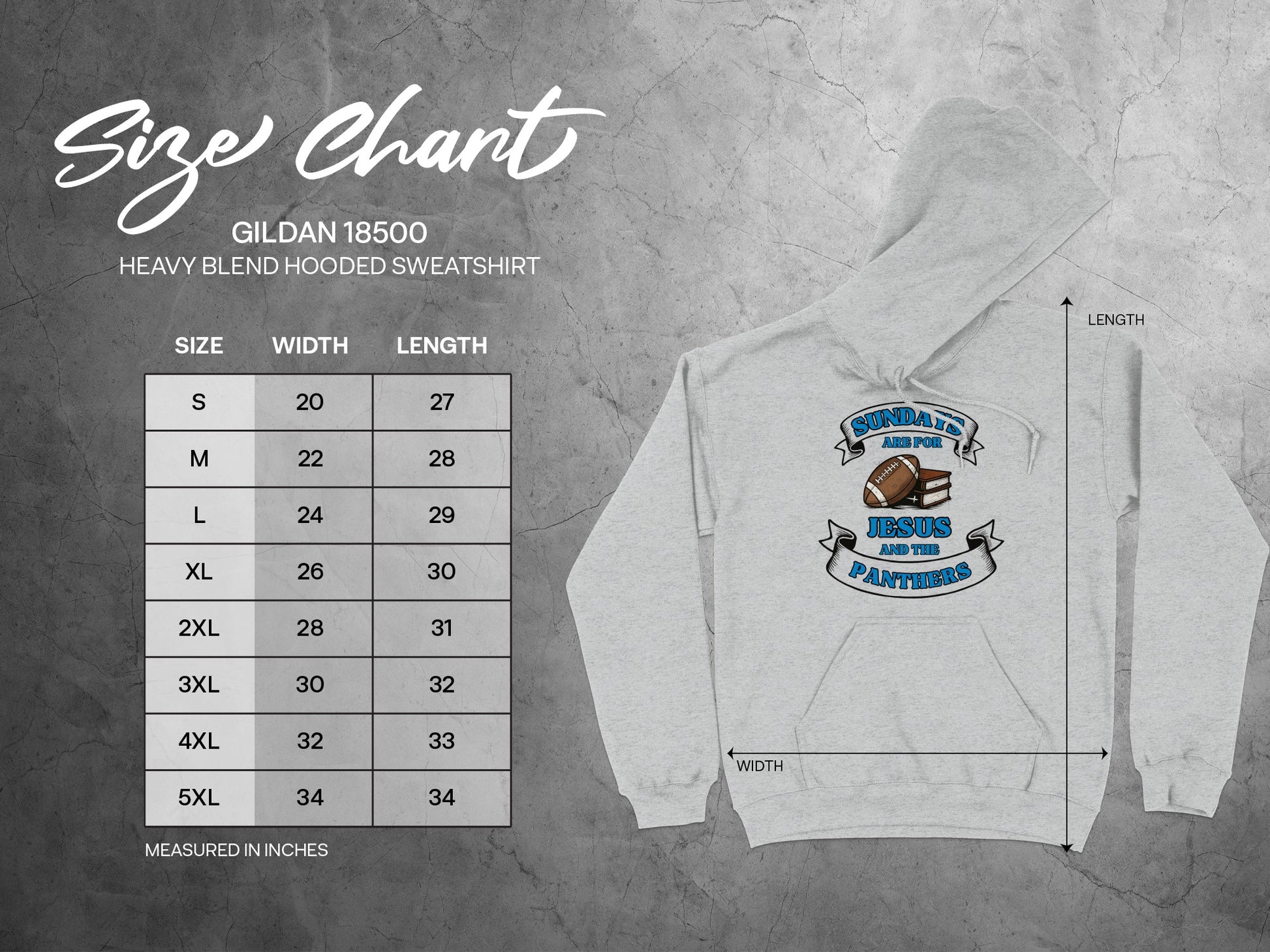 Sundays Are For Jesus And Panthers Sweatshirt product type