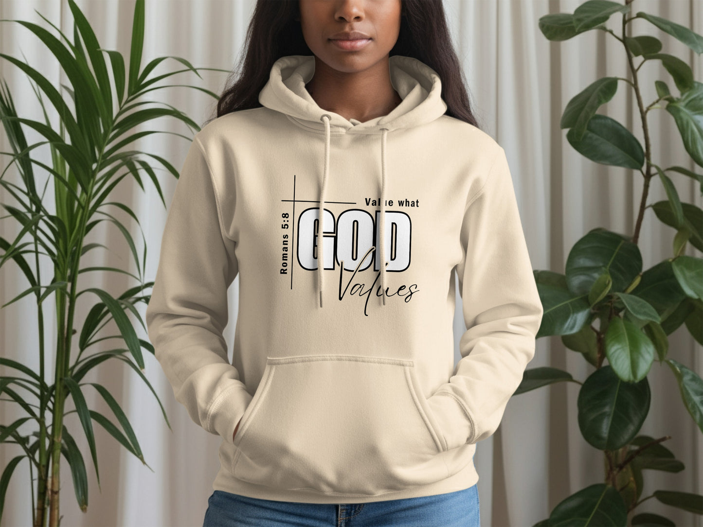 Value What God Values Romans 5:8 Hoodie product