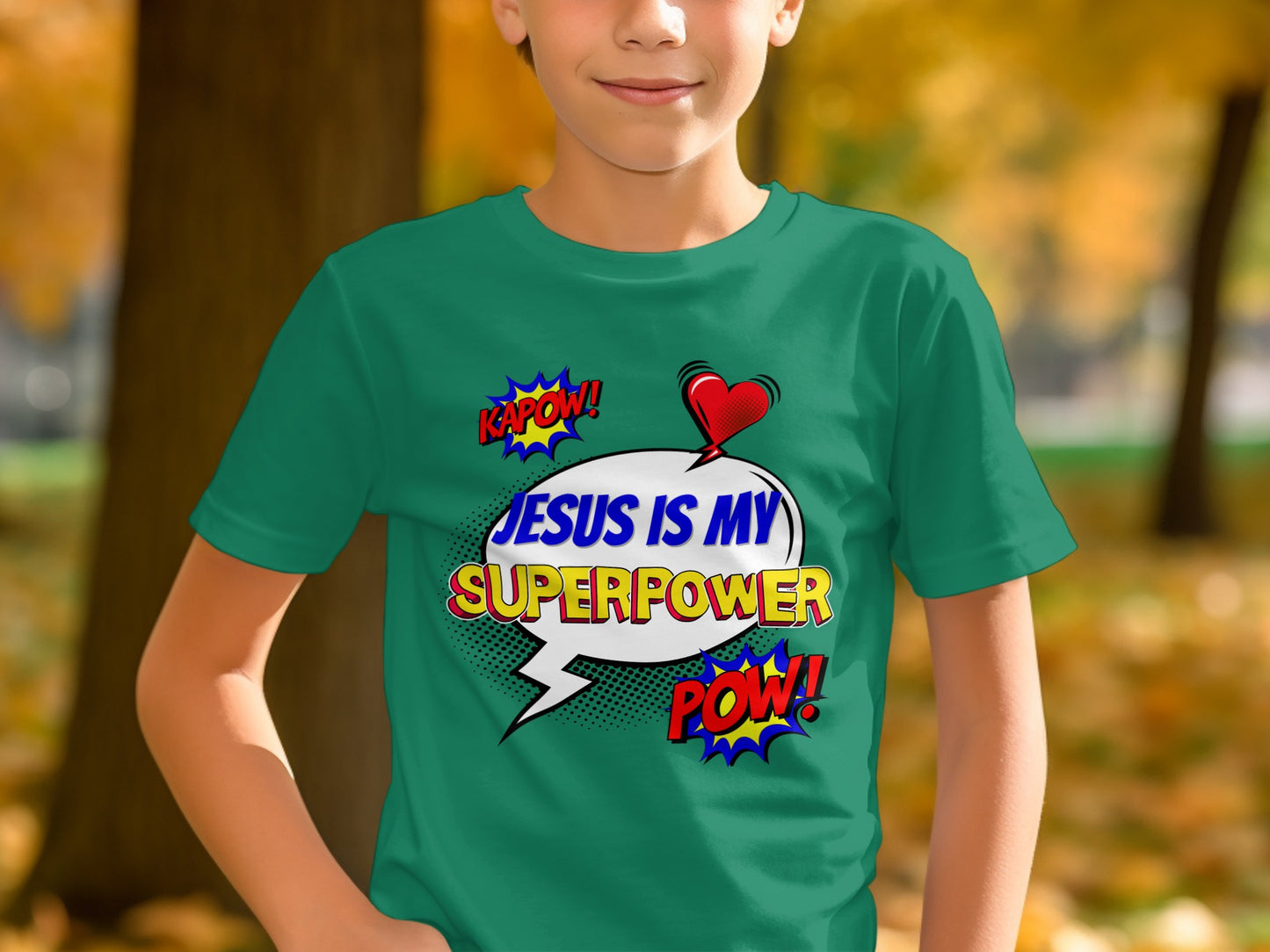 Jesus Is My Superpower Graphic Tee