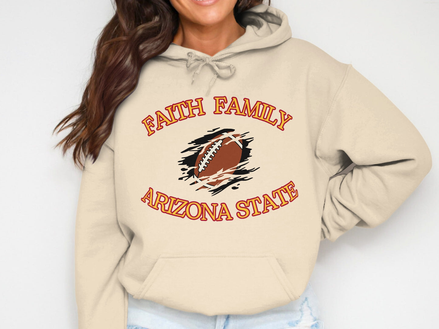 Faith Family Arizona State Graphic Hoodie product