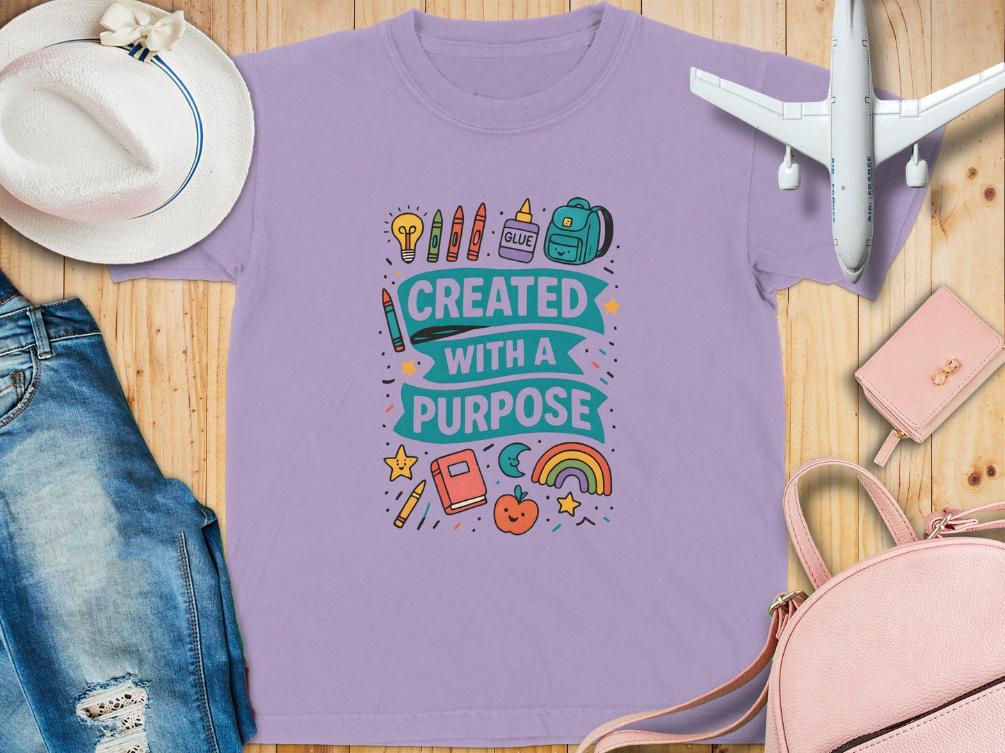 Created with a Purpose Inspirational Apparel