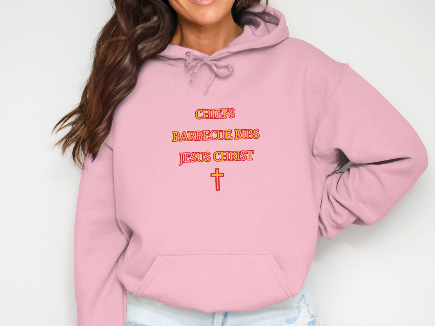 CHIEFS BARBECUE RIBS JESUS CHRIST Hoodie product
