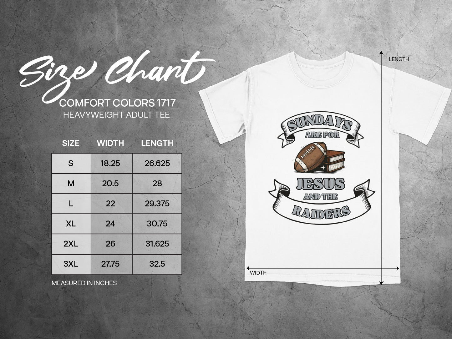 Sundays Are For Jesus And The Raiders product type