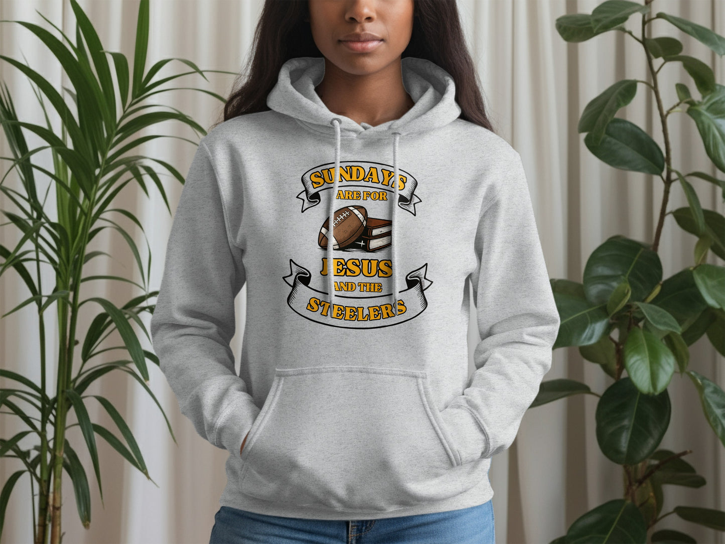 Sundays Are For Jesus And The Steelers Hoodie product
