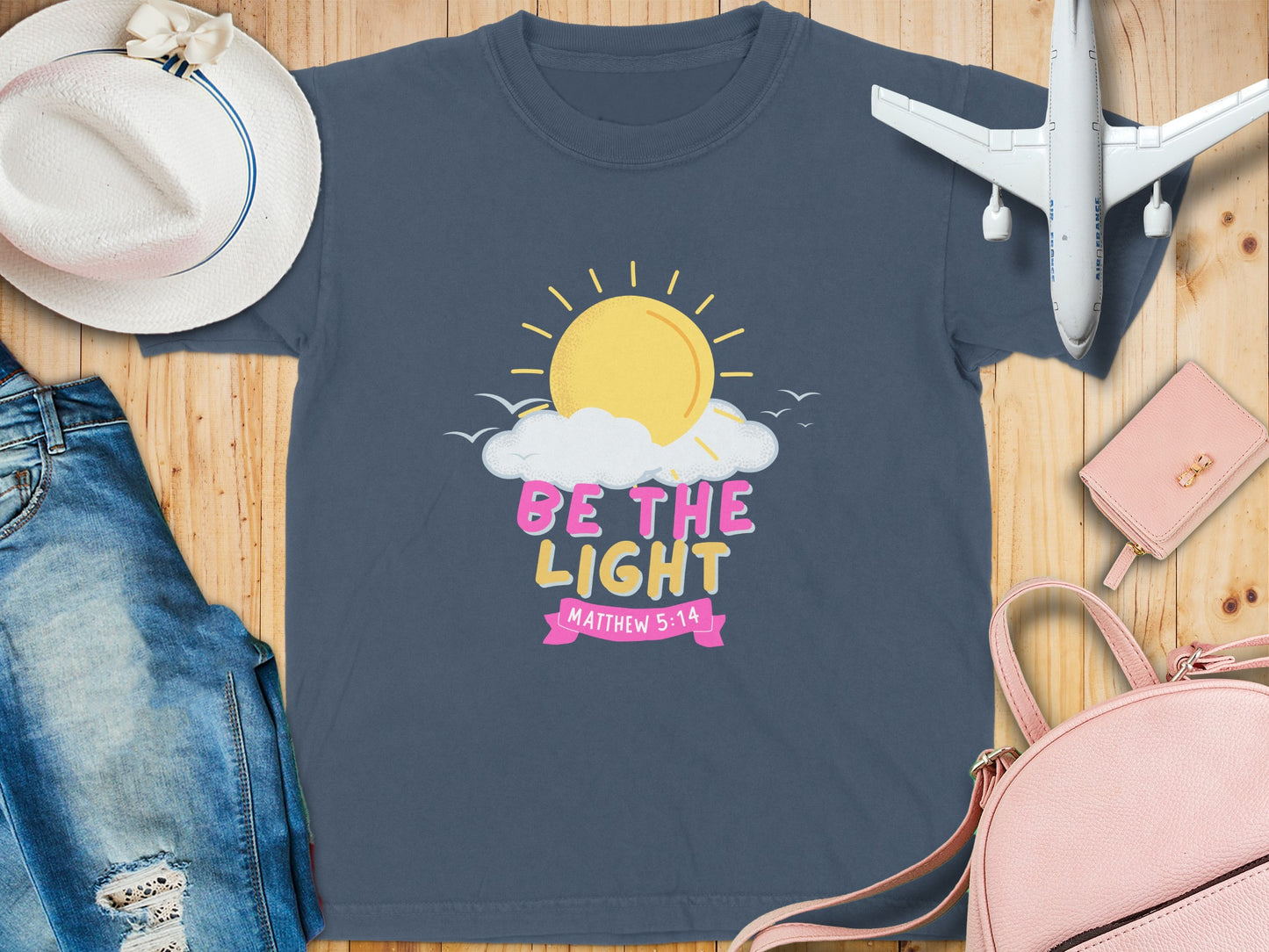 Be The Light Matthew 5:14 Graphic T-shirt