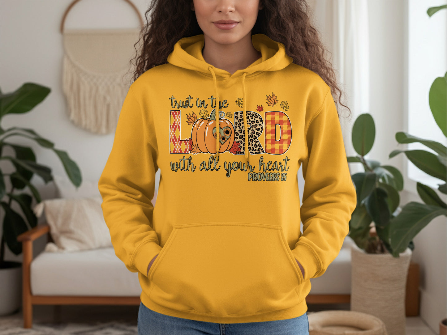 Trust in the Lord with All Your Heart Proverbs 3:5 Hoodie