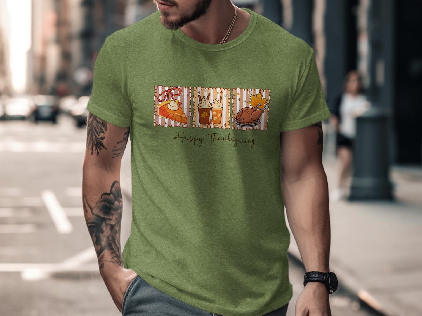 Happy Thanksgiving Festive Graphic Tee product