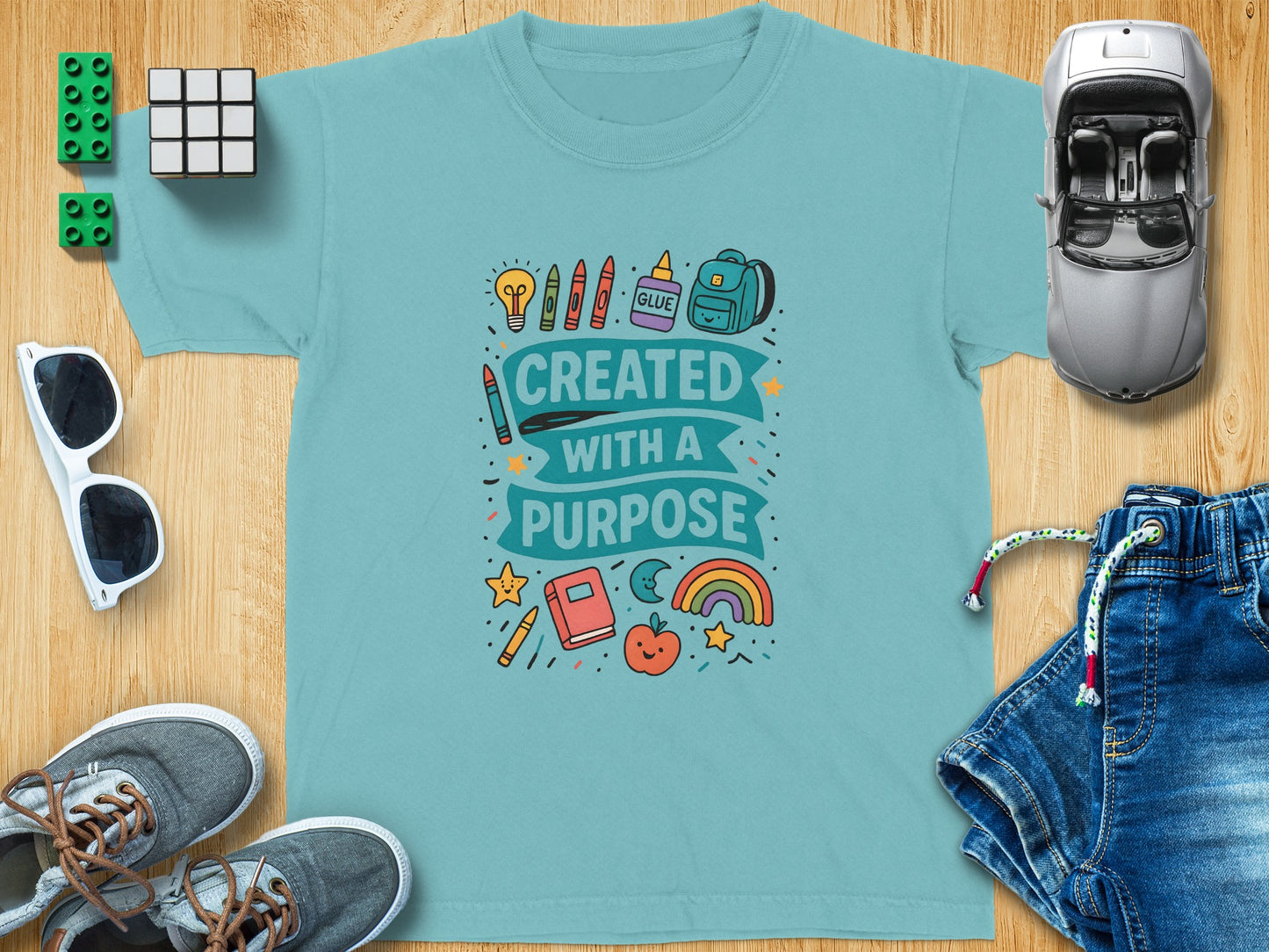 Created With A Purpose Inspirational T-shirt