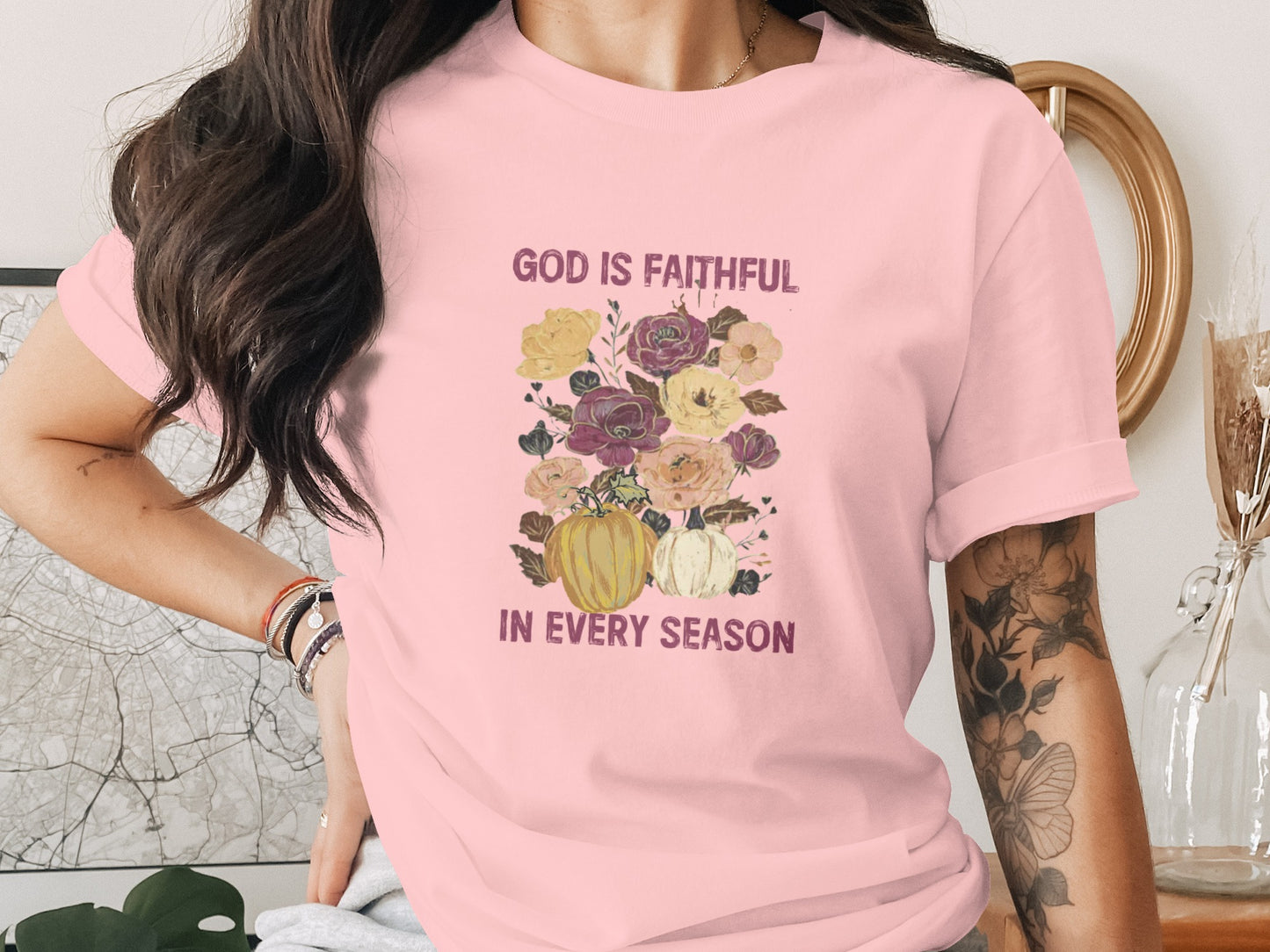 God Is Faithful In Every Season T-shirt