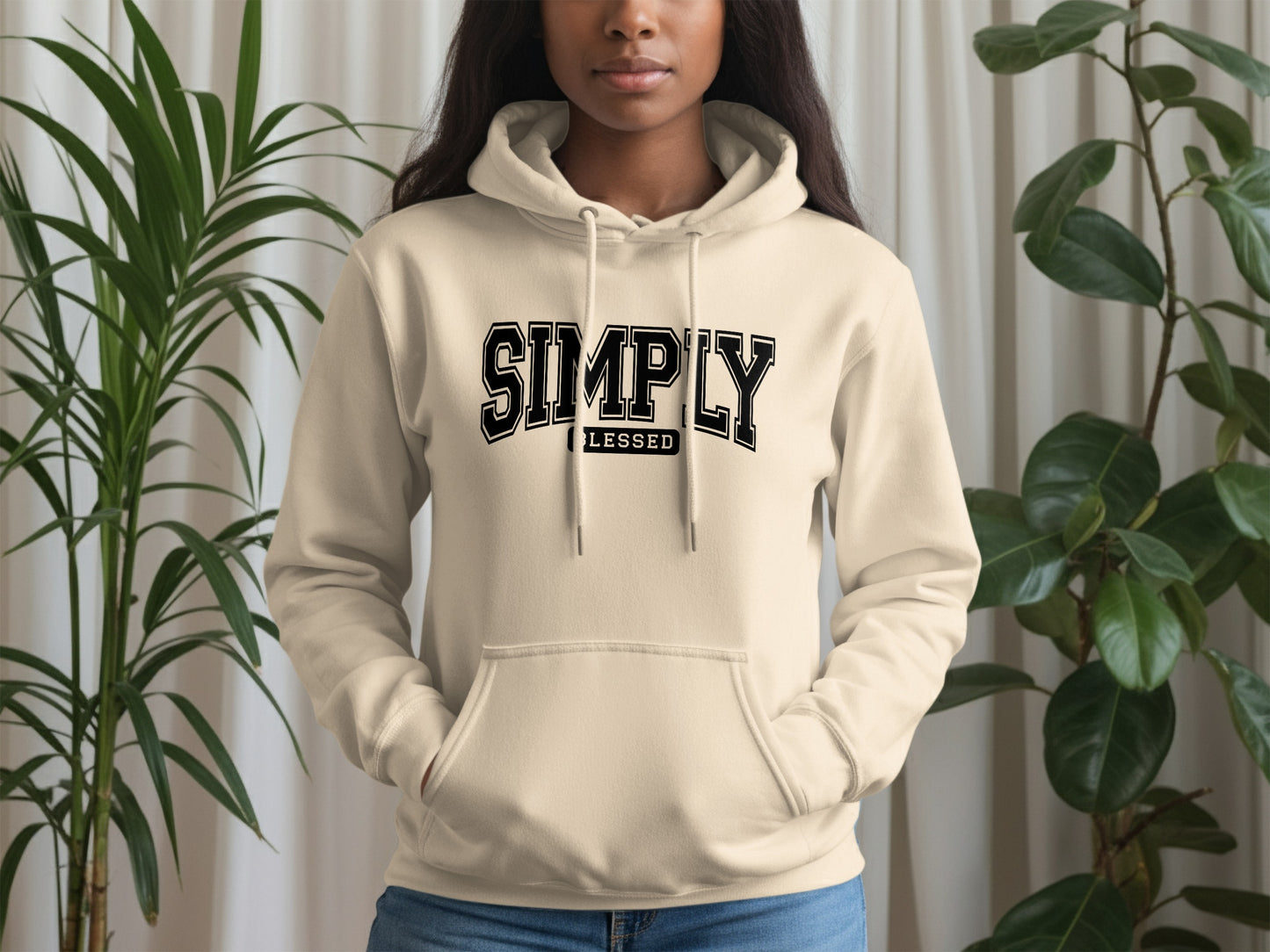 Simply Blessed Hoodie Casual Stylish Hoodie Product
