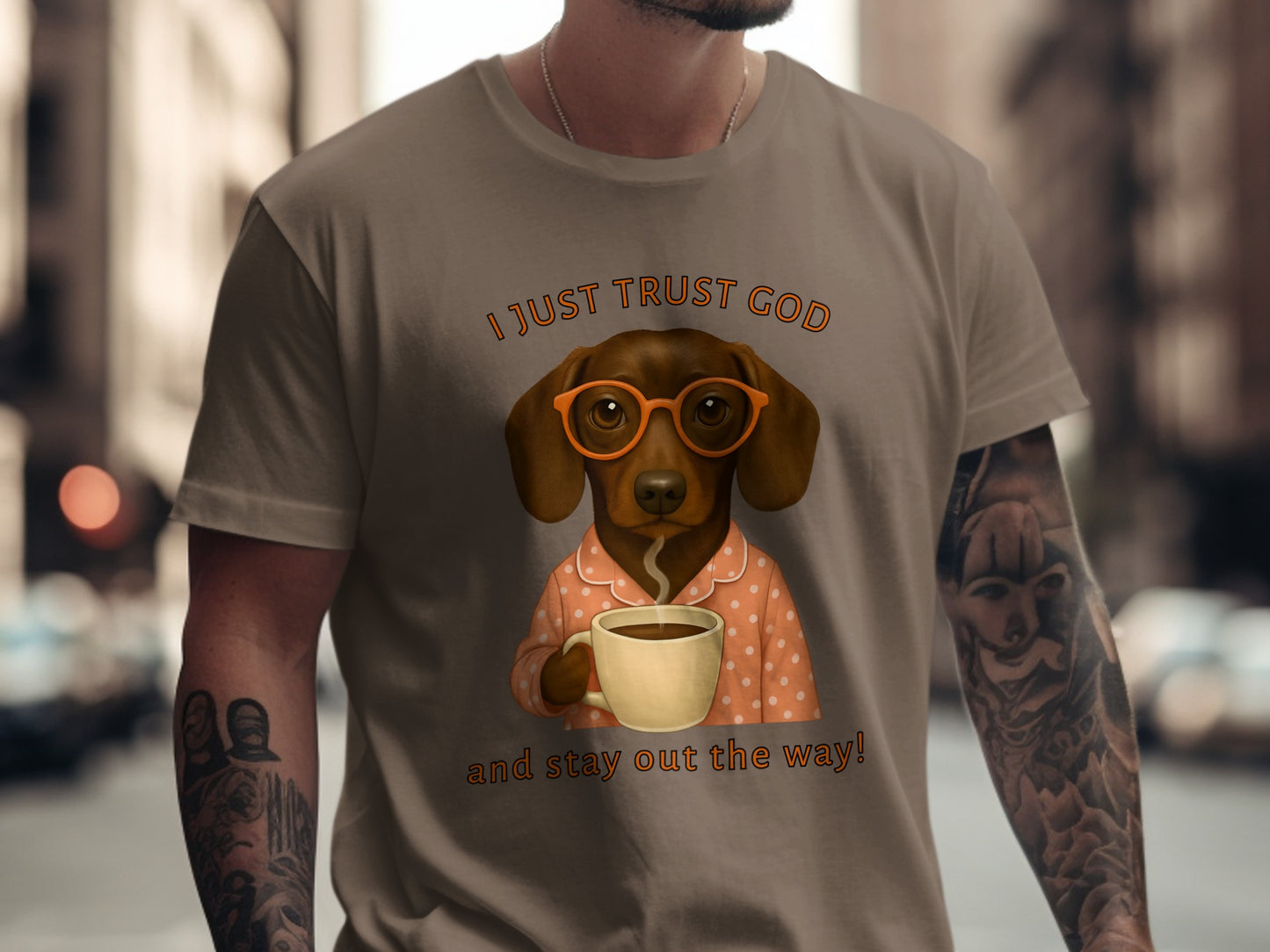 I Just Trust God and Stay Out the Way T-shirt