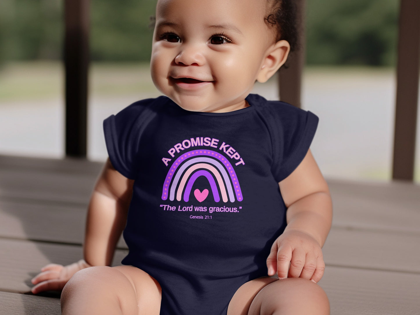 A Promise Kept The Lord Was Gracious Baby Onesie