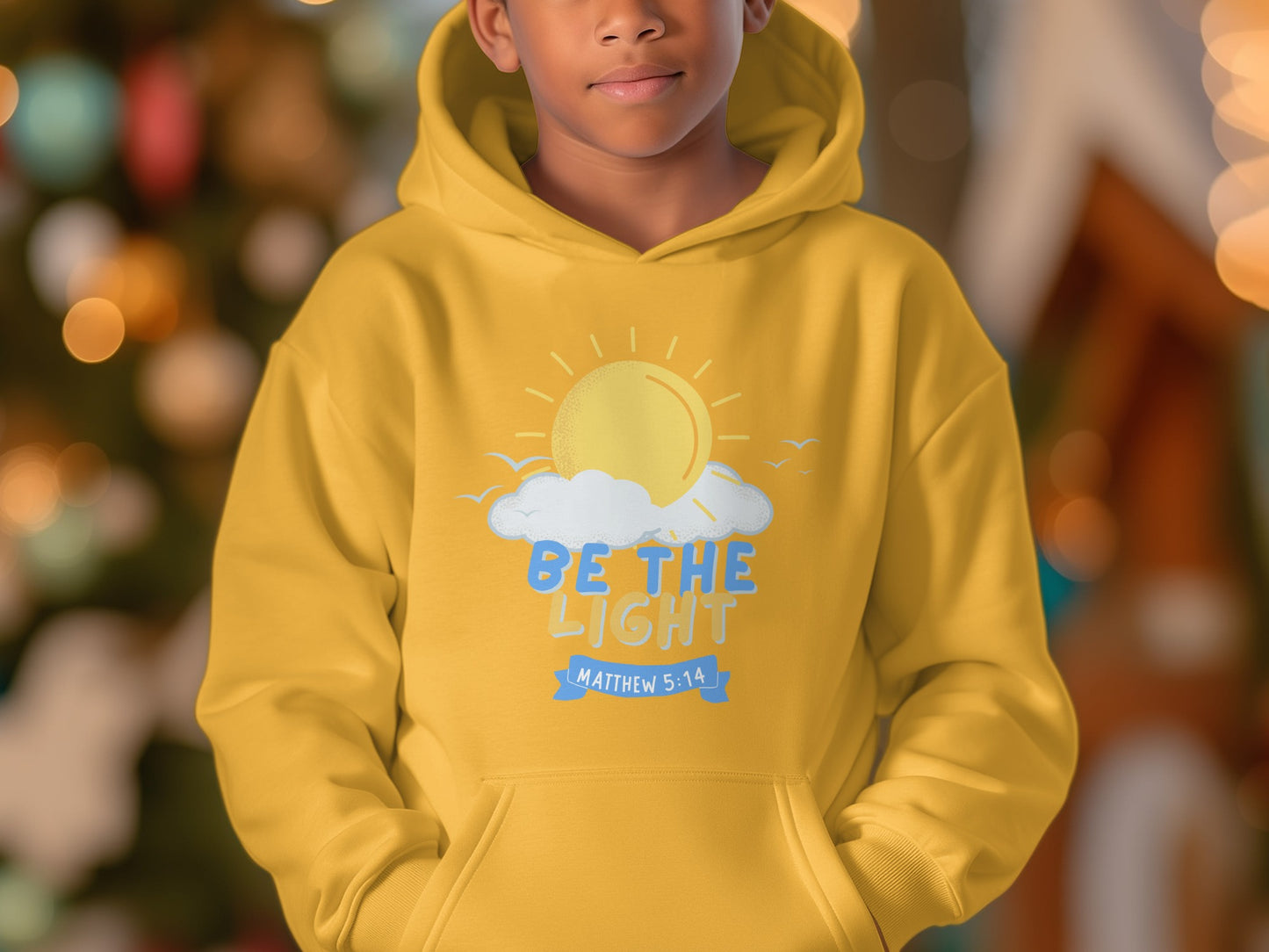 Be The Light Matthew 5:14 Hoodie
