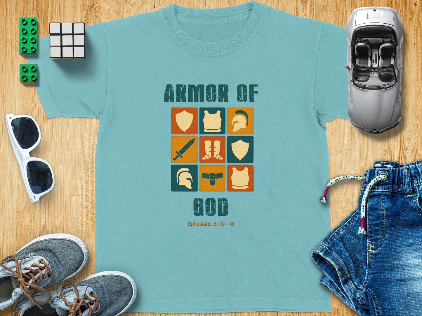 Armor of God Ephesians 6 10-18 Graphic Shirt