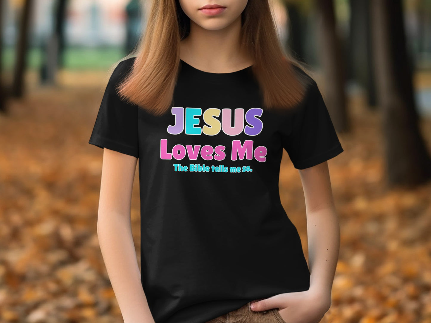 JESUS Loves Me The Bible tells me so T-shirt