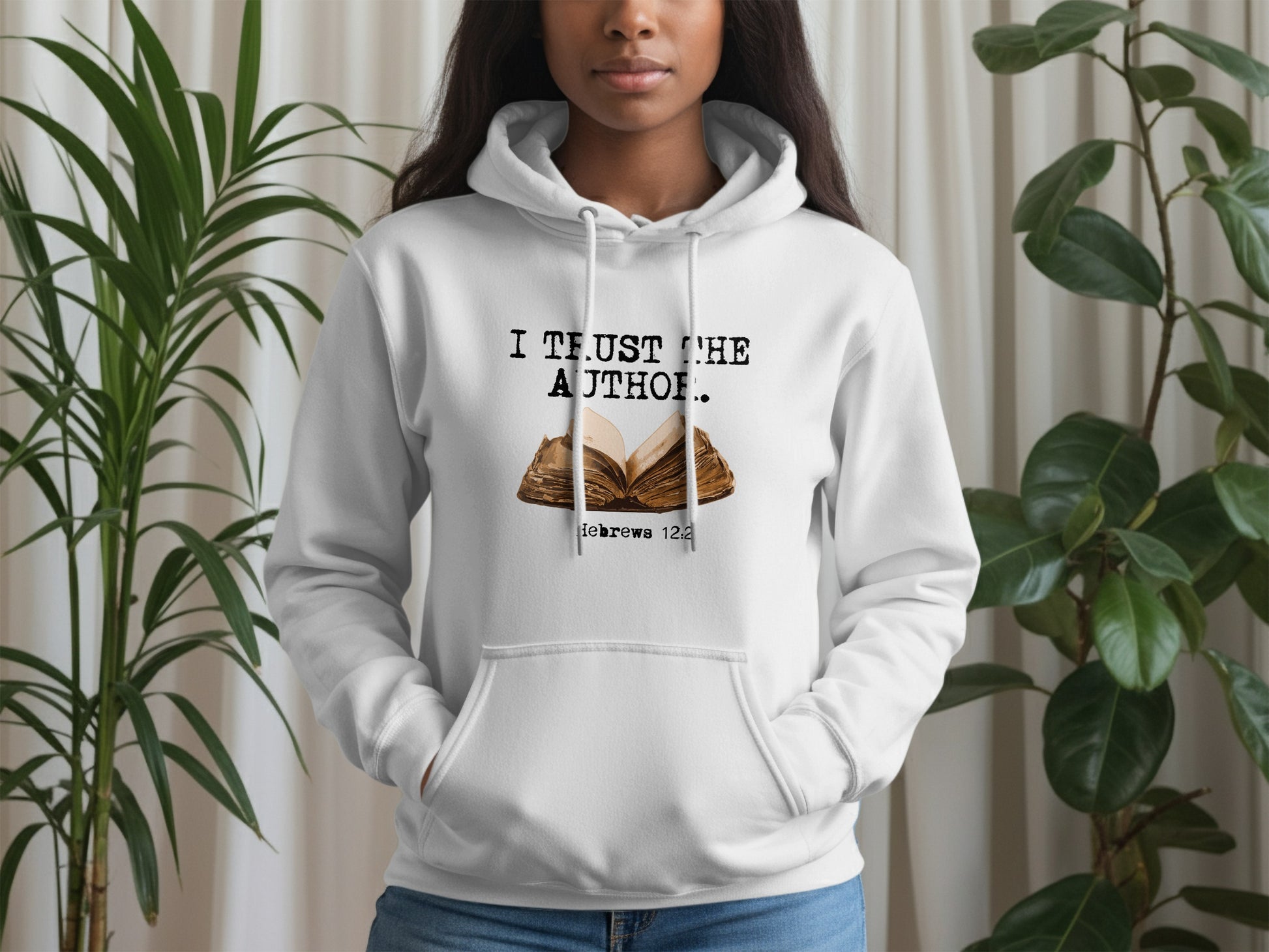 I Trust The Author Graphic Hoodie product