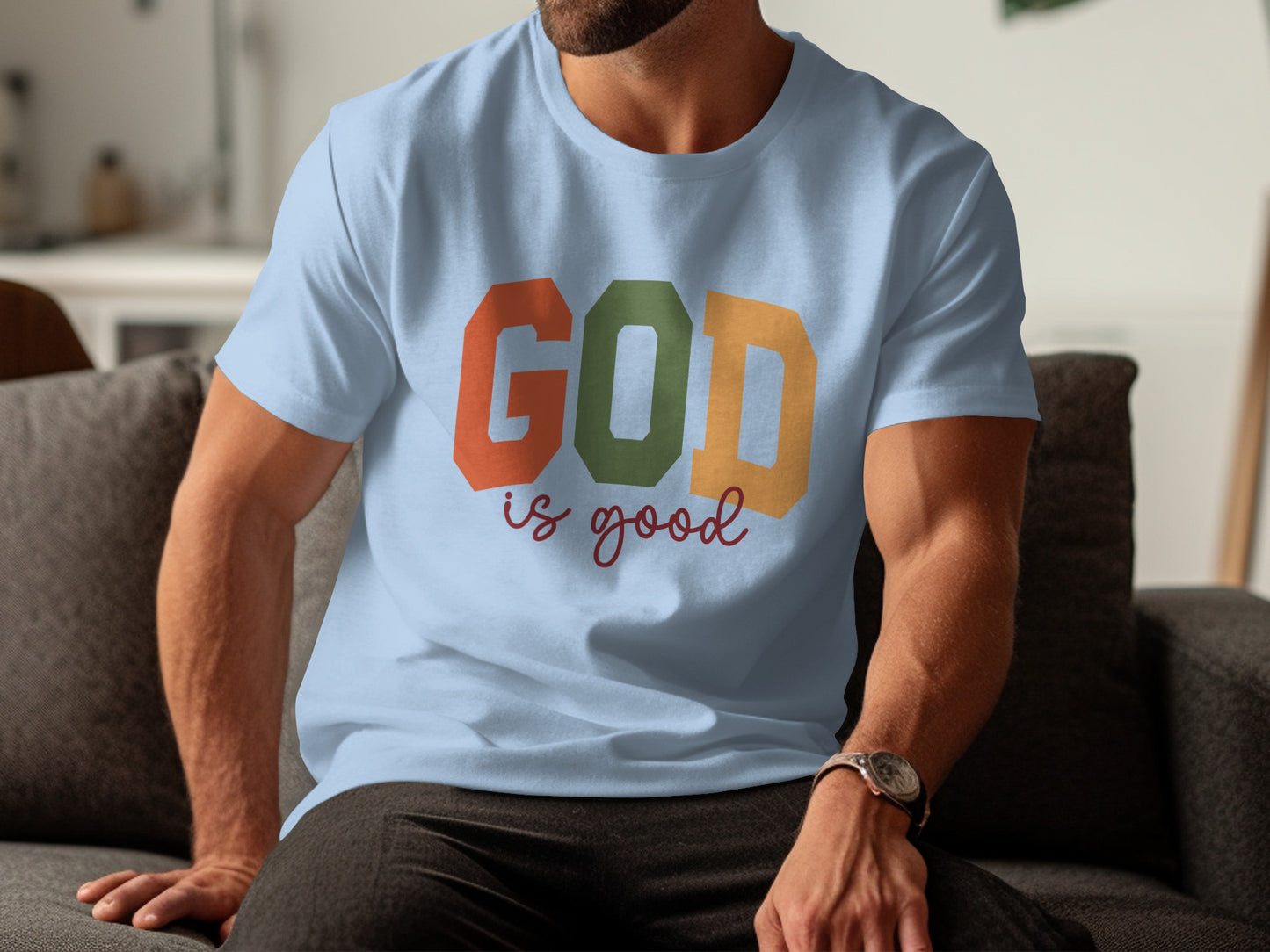 GOD is Good Inspirational Graphic Tee