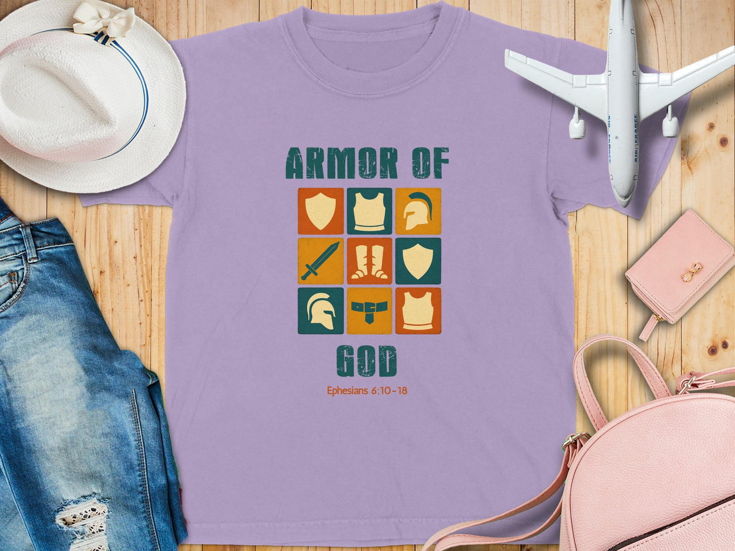 Armor of God Design Ephesians 6:10-18 Shirt Product