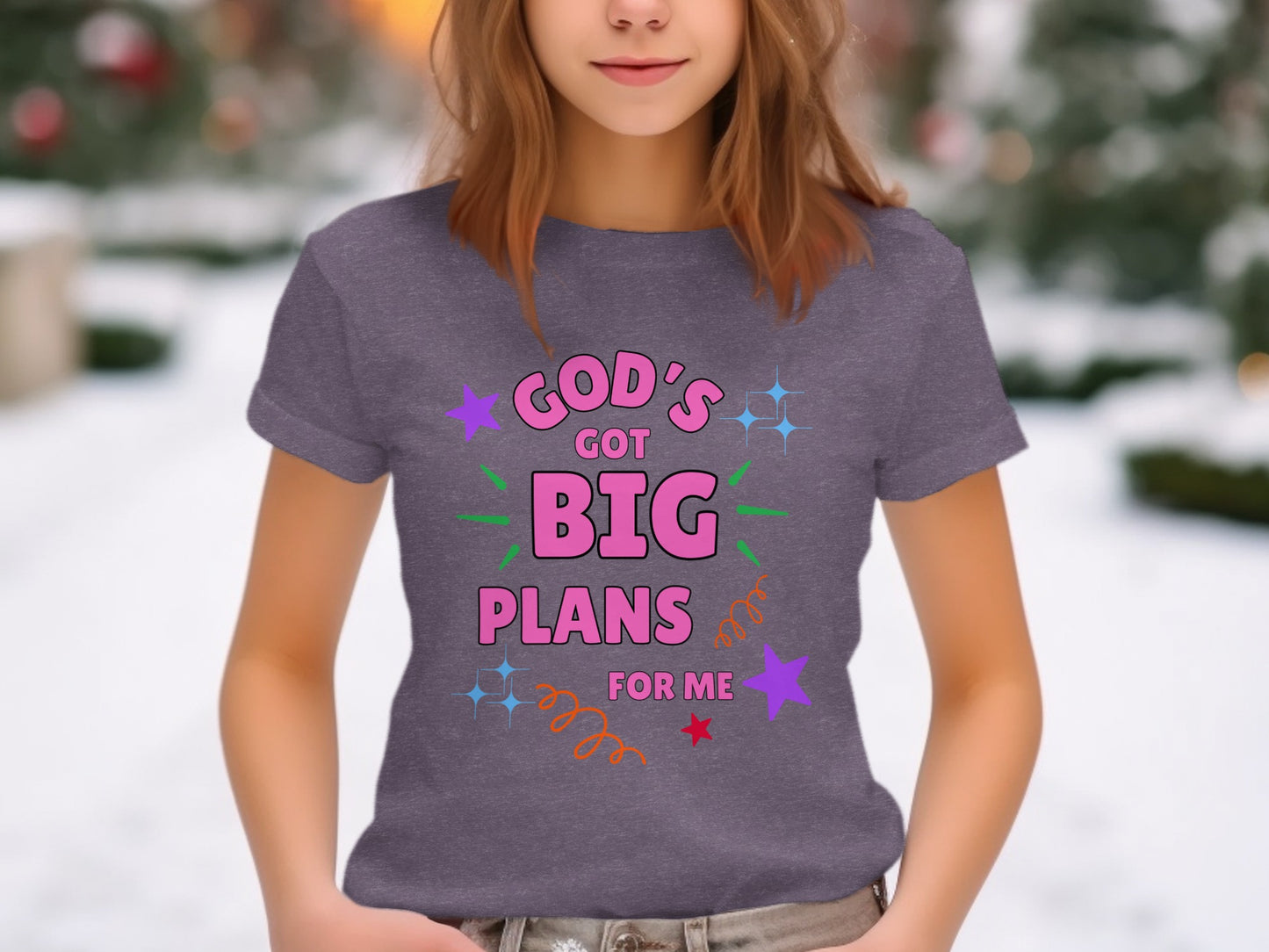 God's Got Big Plans for Me Graphic T-Shirt