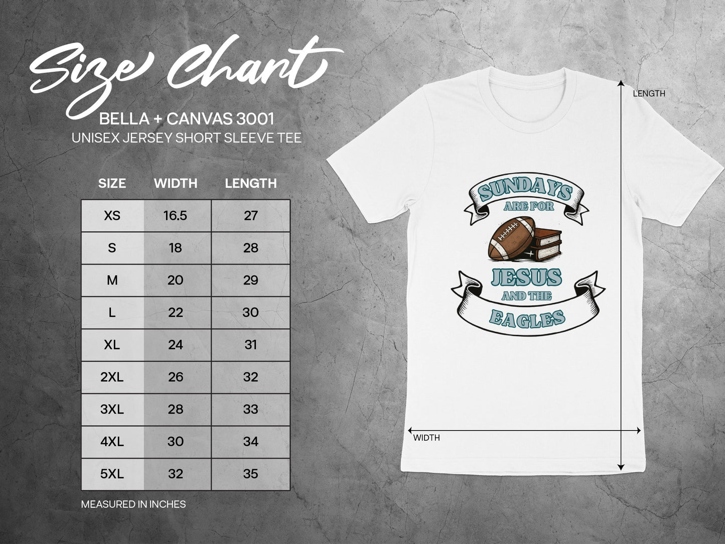 Sundays Are For Jesus And The Eagles Short Sleeve Tee product