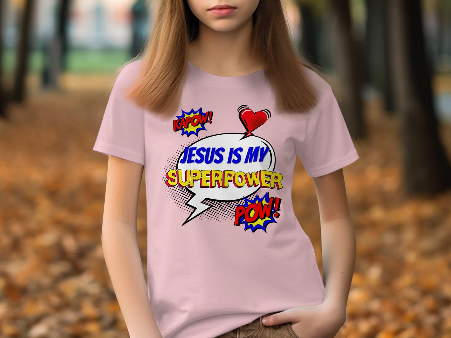 Jesus Is My Superpower Graphic T-Shirt Product
