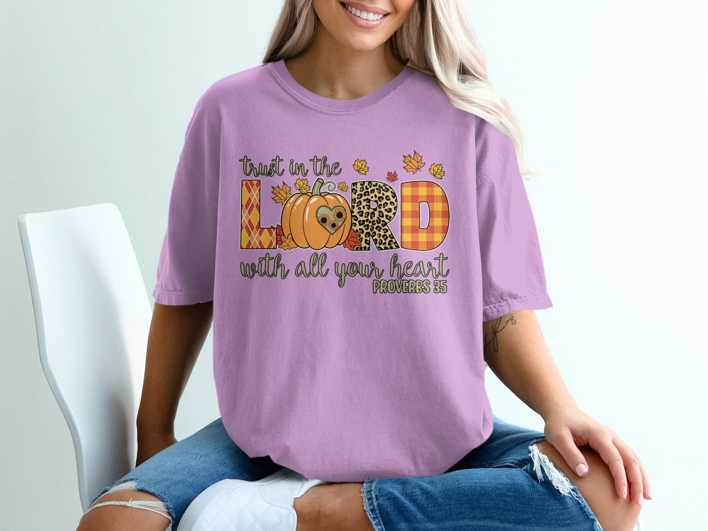 Trust In The Lord With All Your Heart Proverbs 3:5 Shirt