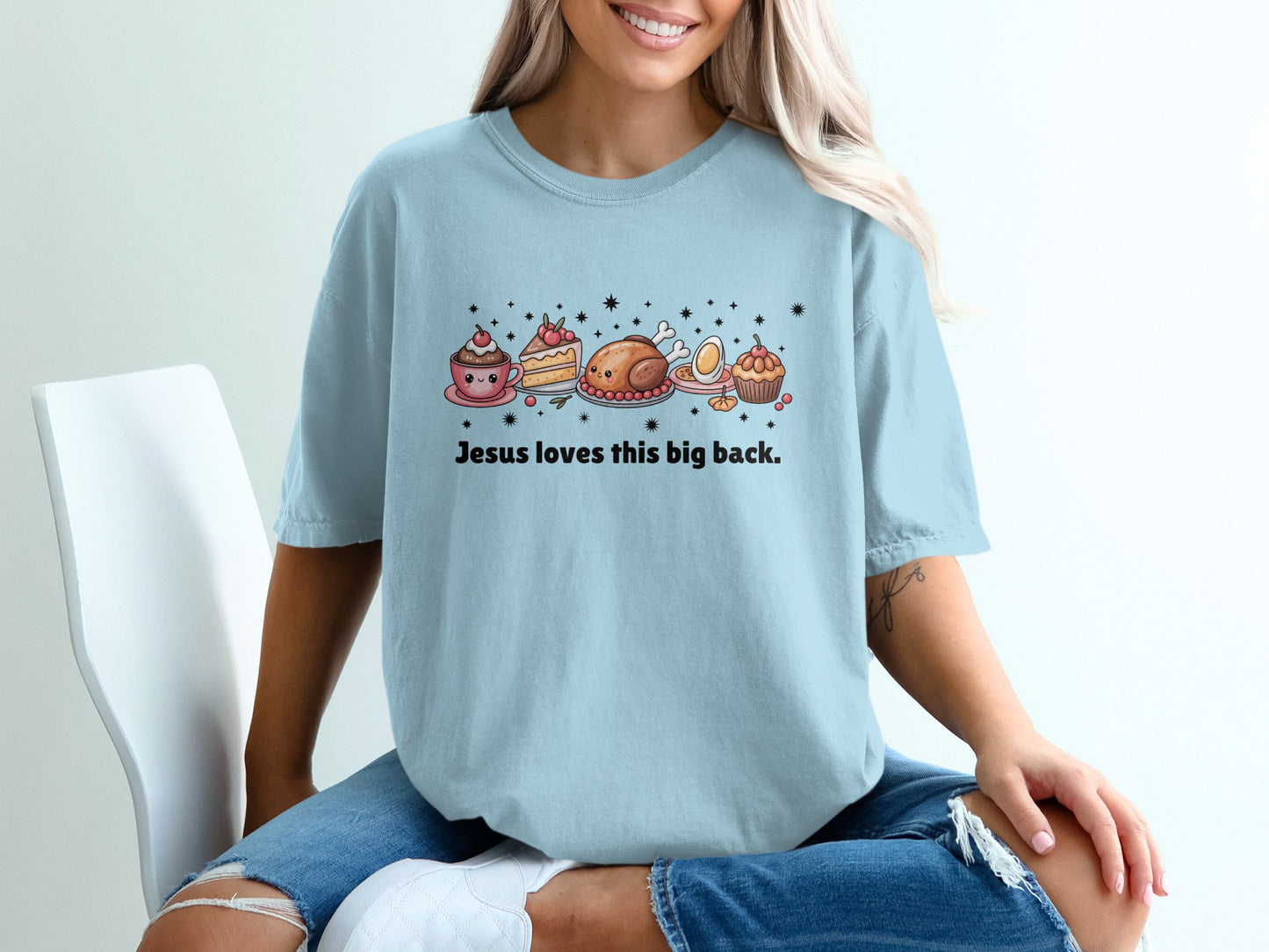 Jesus Loves This Big Back Graphic Shirt