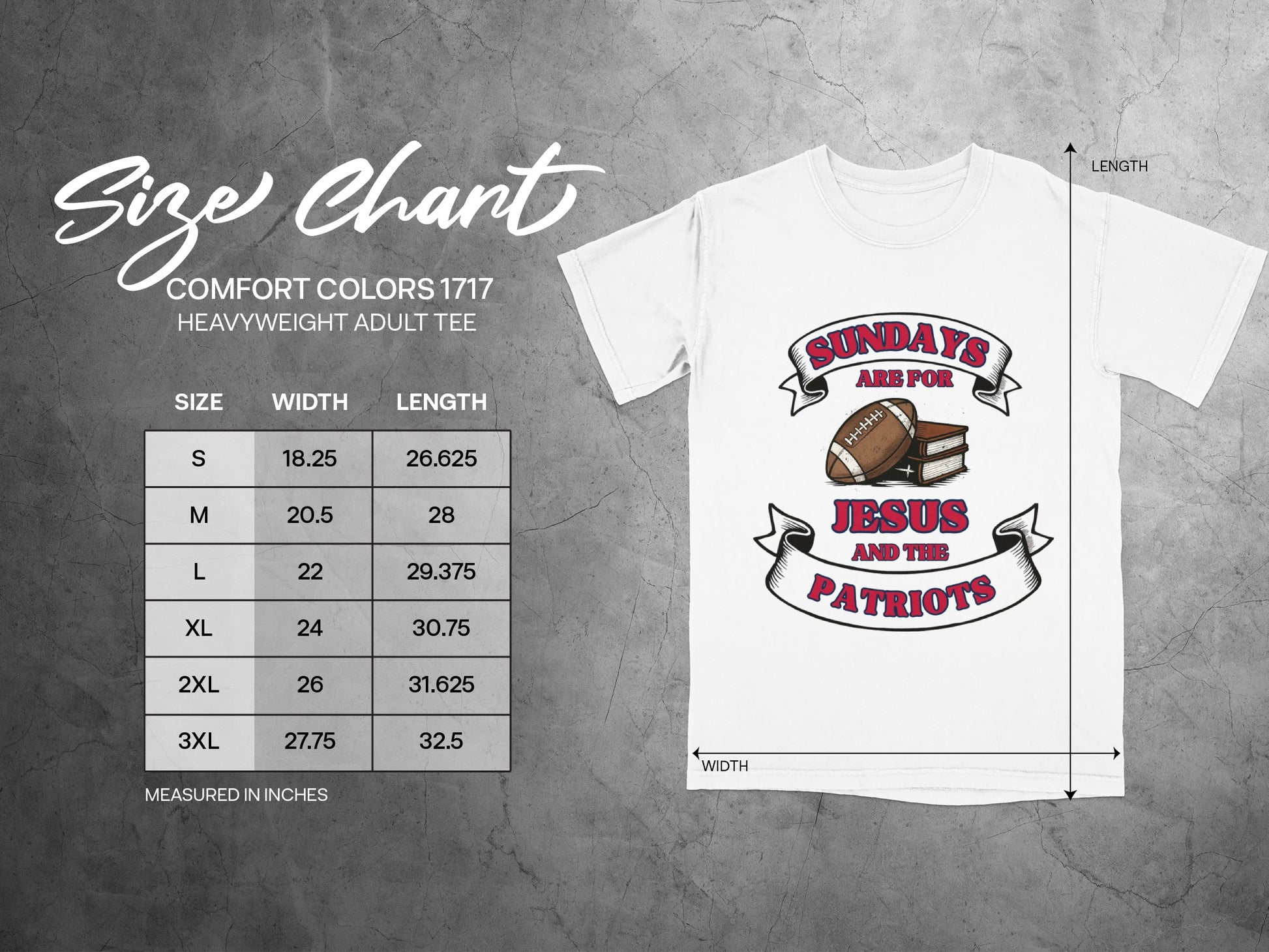 Sundays Are For Jesus and the Patriots product type