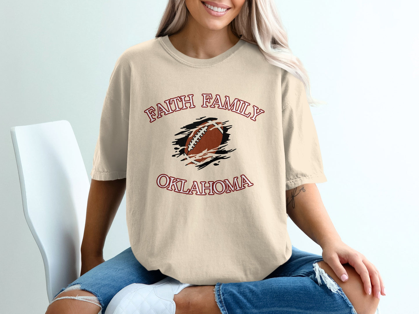 Faith Family Oklahoma Graphic T-Shirt product