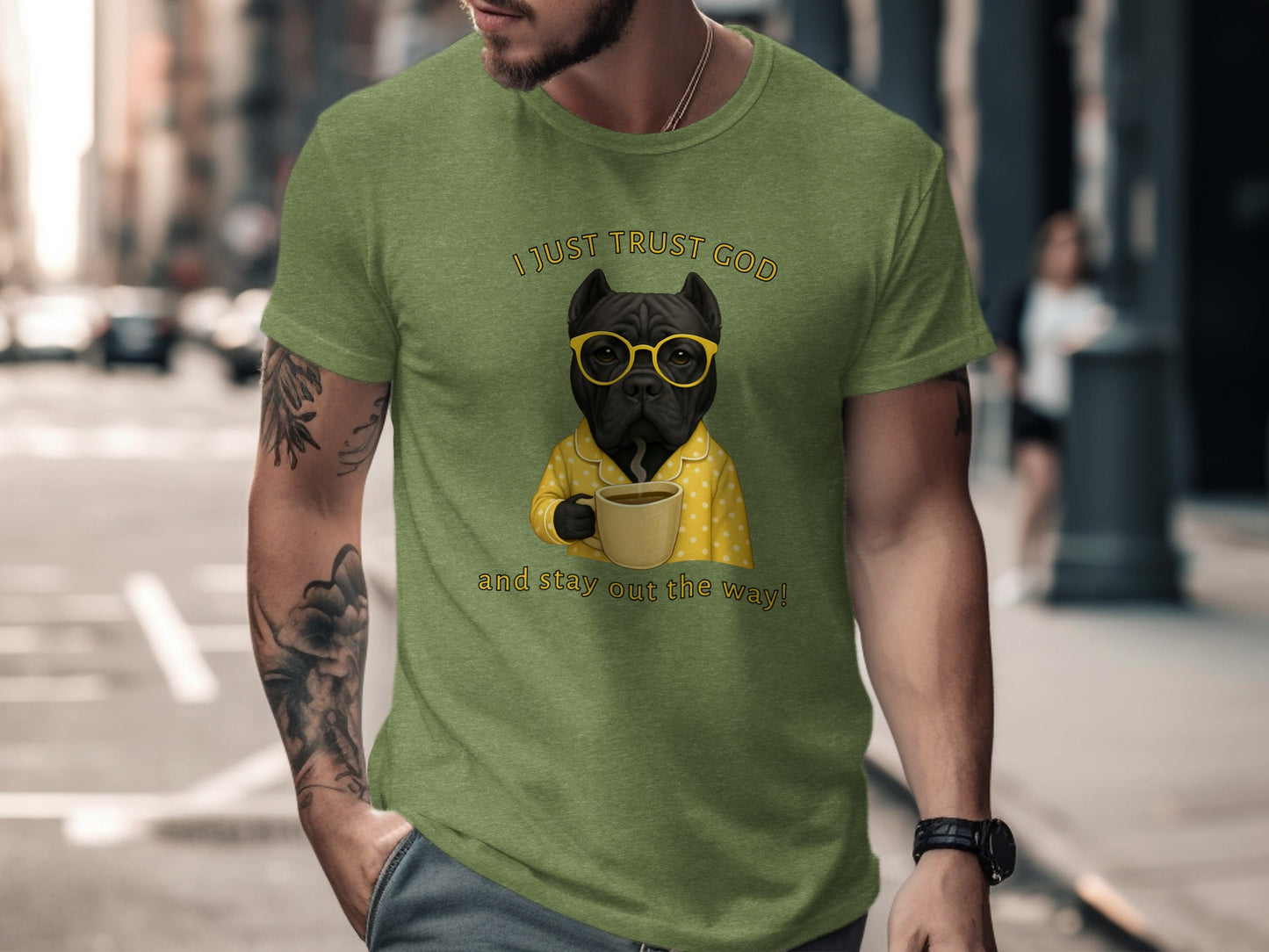 I Just Trust God And Stay Out The Way T-Shirt