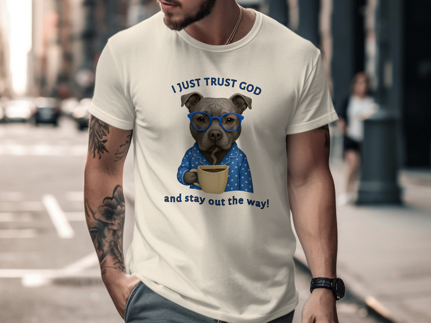 I Just Trust God and Stay Out the Way T-shirt