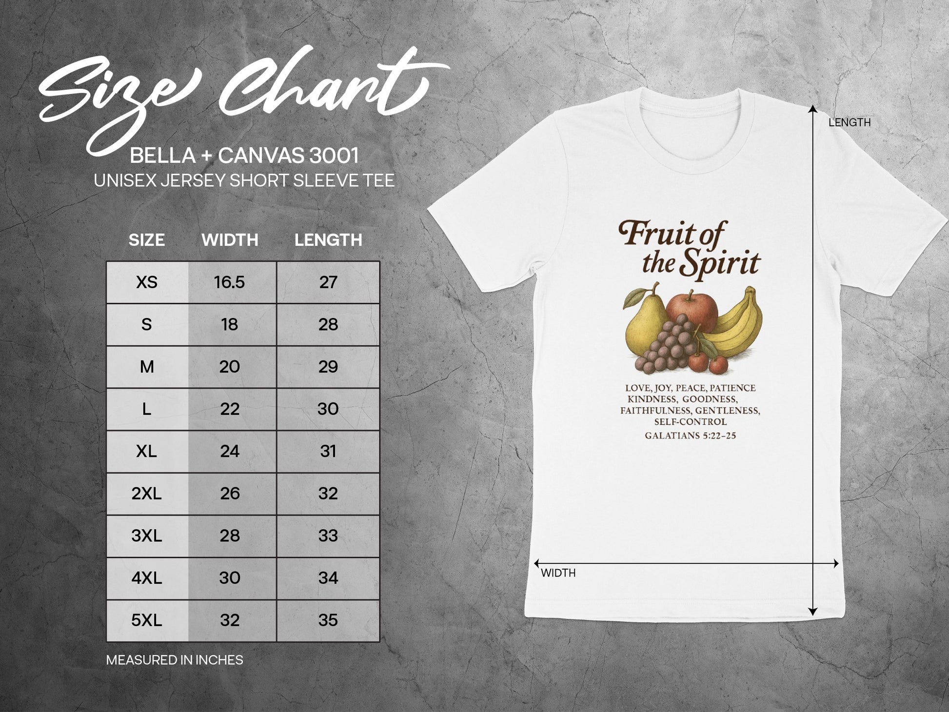 Fruit of the Spirit Short Sleeve Tee