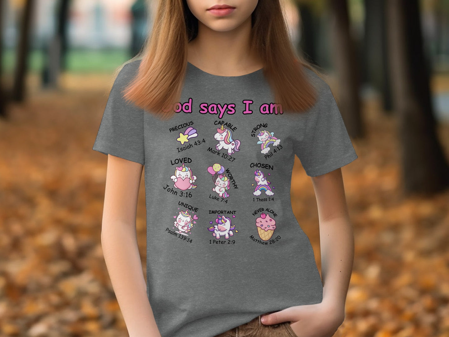Whimsical Unicorn-Themed Inspirational Tee