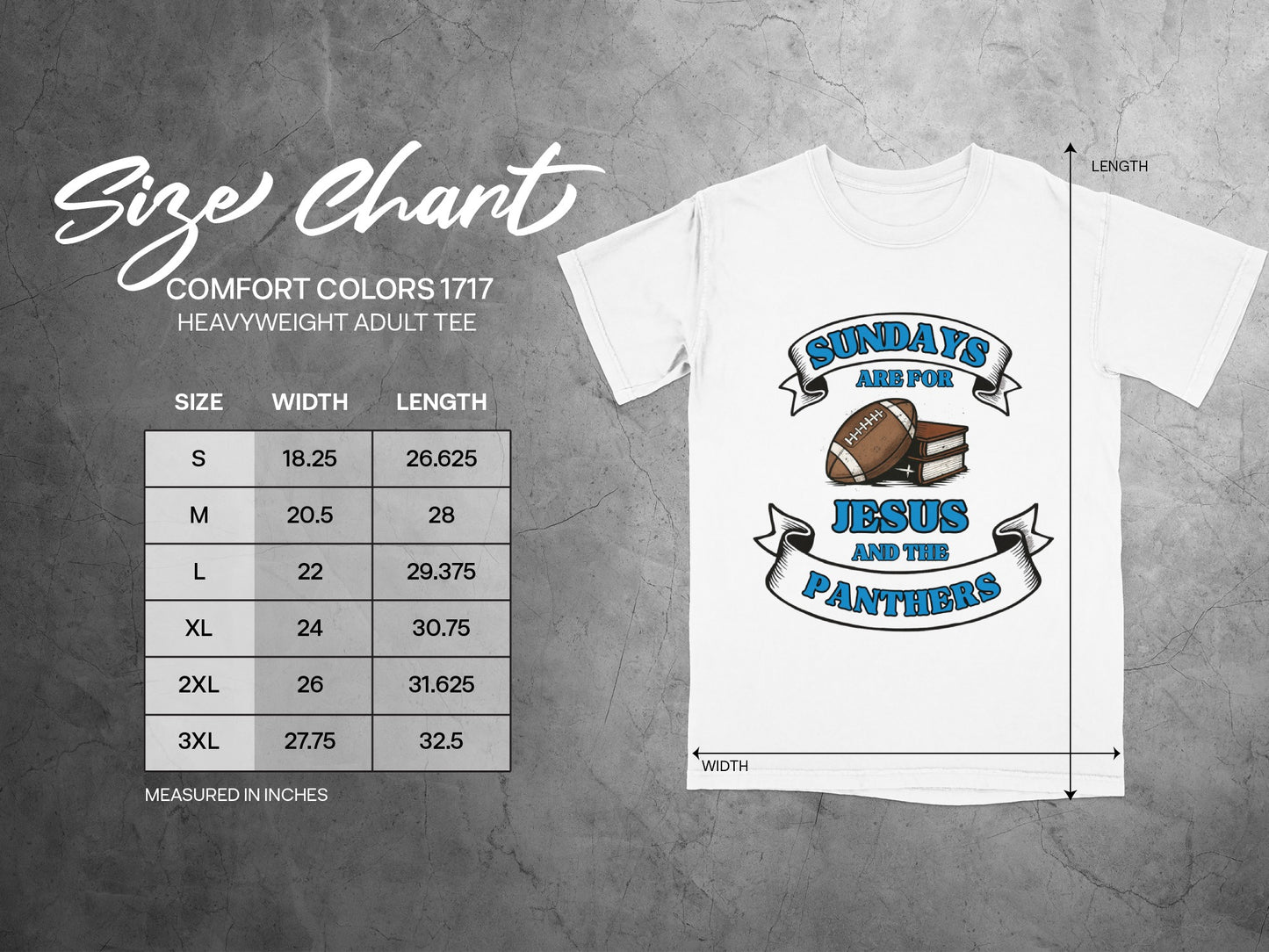 Sundays Are For Jesus And The Panthers product type